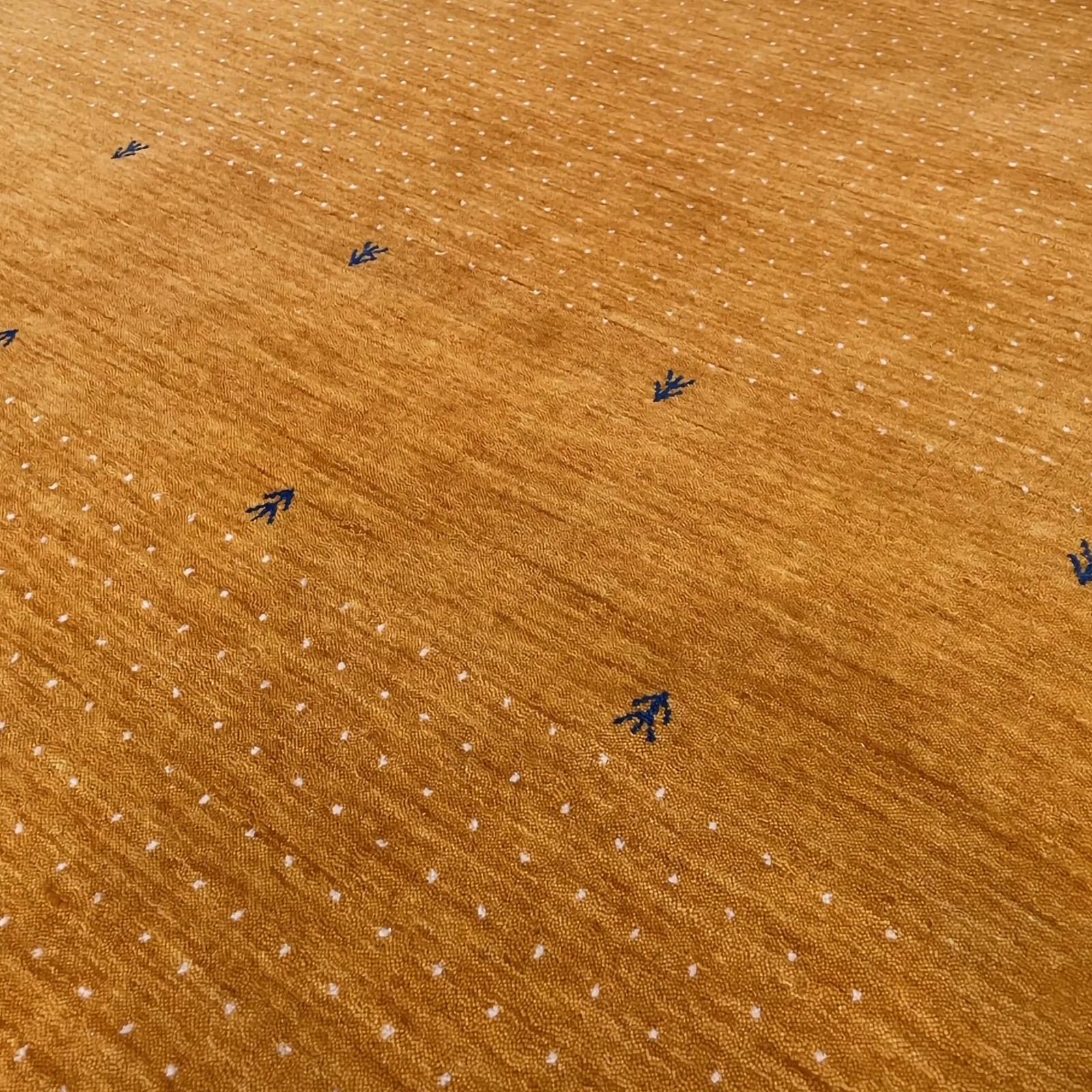 Gabbeh Gold Rugs Handmade Gabbeh Wool Rug (5x8): Light Gold Washable Rug - Etsy