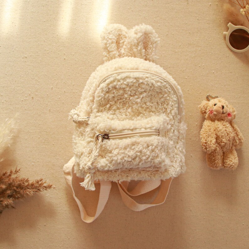 Mini Bunny Backpack Baby Backpack Toddler Backpack Teddy Etsy