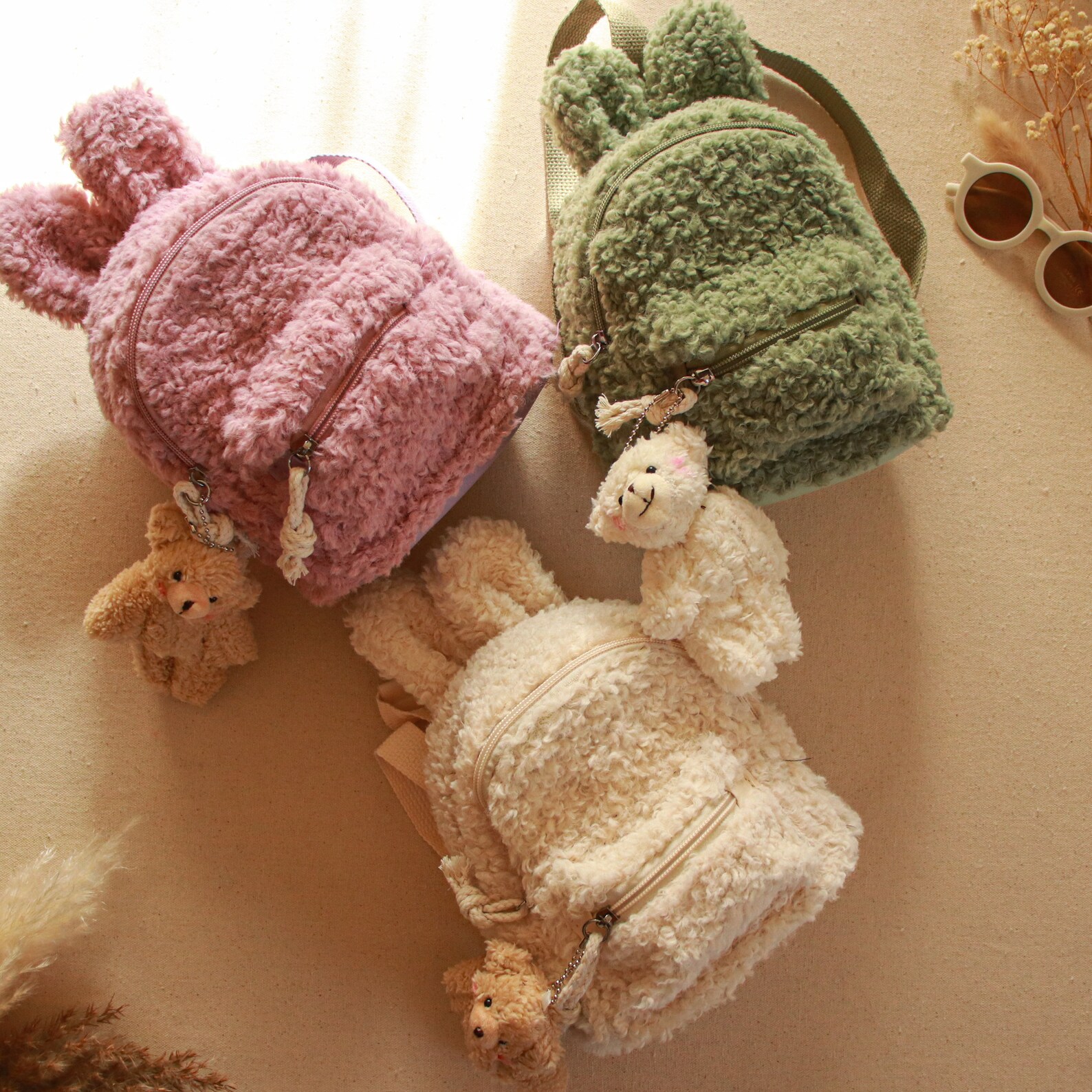 Mini Bunny Backpack Baby Backpack Toddler Backpack Teddy Etsy