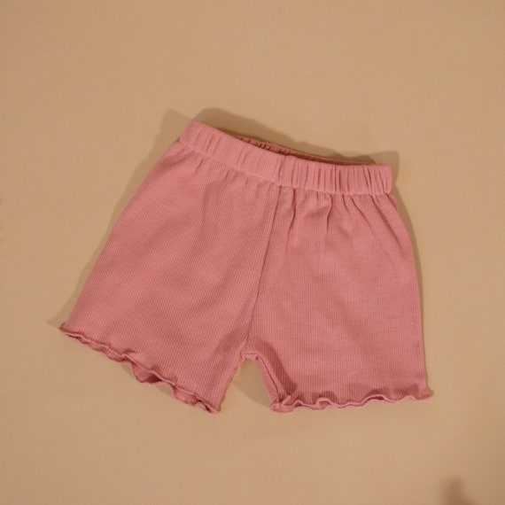 Lettuce Edge Trim Ribbed Lounge Short 