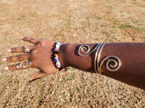 Goddess Arm Cuff Armlet Wristlet Wrist Cuff Arm Band Etsy