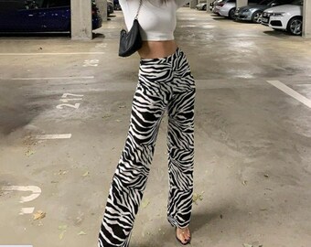 Zebra Jeans - Etsy