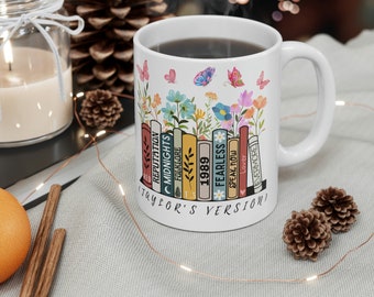 Swiftie Cute Coffee Mug  Funny Swiftie Gifts - T Swizzle - Midnights - The Eras Tour Gift for Her Gift For Mom Gift for Friend