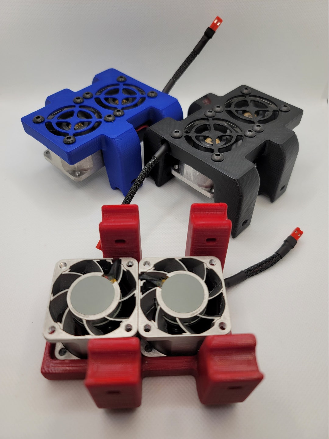 Dual RC Cooling Fan With Plastic Housing for Traxxas Xmaxx Etsy