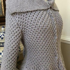 Knitting Pattern - Honeycomb Sweater Pattern