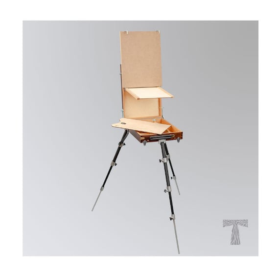 Caballete portátil Francia para pintar en la PARÍS - Etsy España