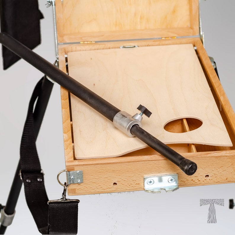 Lightweight Easel Wood Artists Carrying Case Portable Easel Etsy