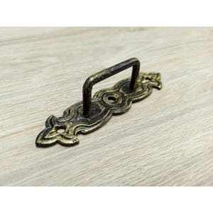 Blacksmith Handle - Decorative Metal Drawer Handle, Rustic Handle for Upgrading Furniture, Unique Gift Idea