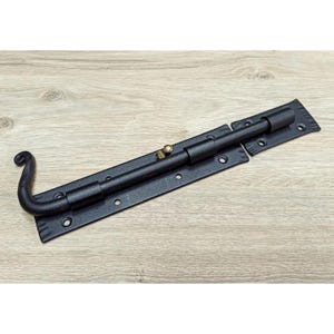 Secure Iron Gate Bolt - Heavy-Duty Slide Lock for Enhanced Door Security, Perfect Gift for Homeowners