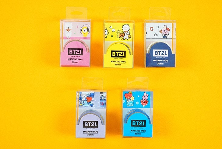 BT21 Masking Tape 30mm - Etsy