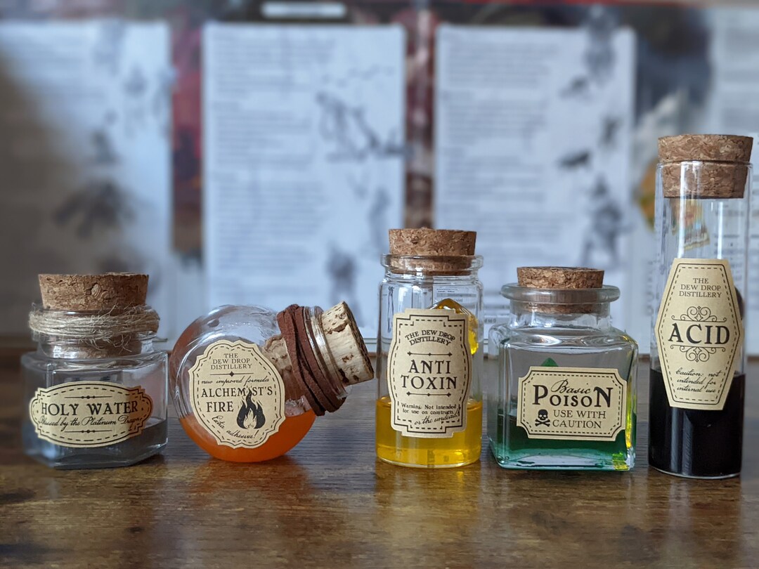 D&D Adventuring Gear, Complete Set Etsy