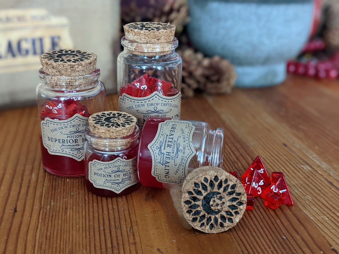 D&amp;D Potion of Healing, Complete Set - Etsy