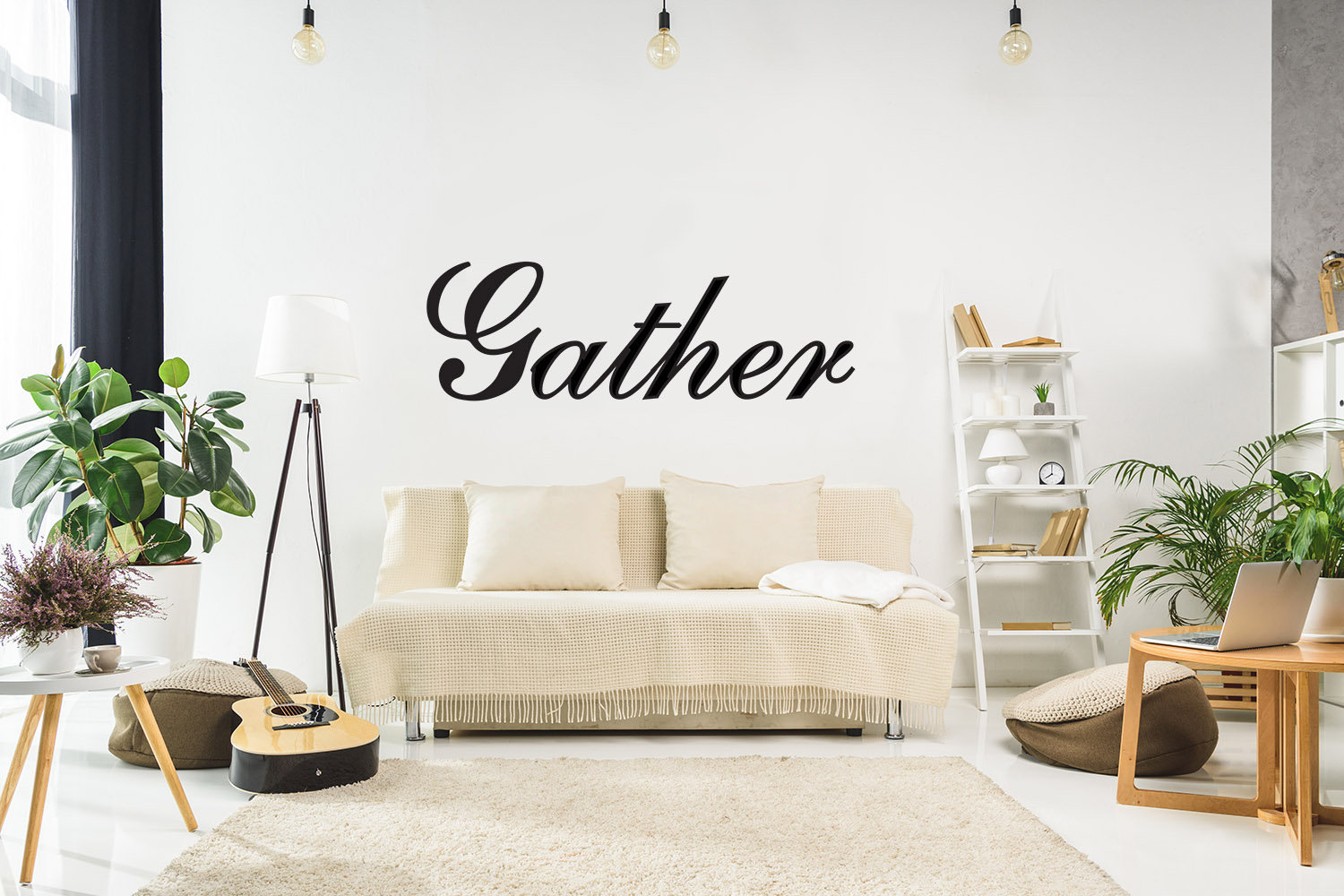 Gather Metal Wall Signgather Metal Wall Art, Gather Metal Wall Decor