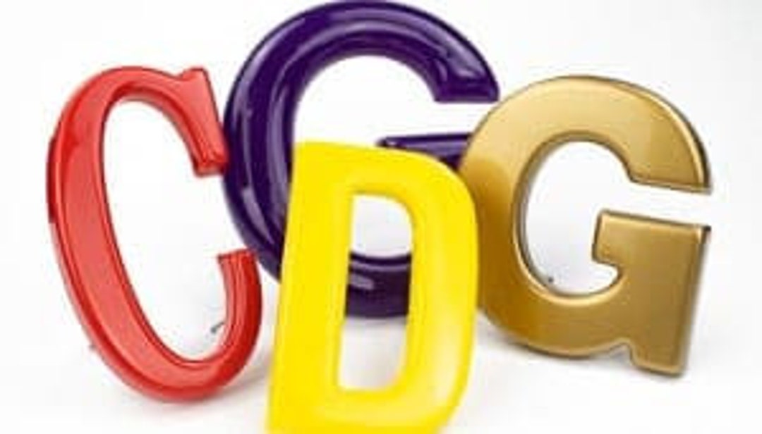 Formed Plastic Letters - Etsy