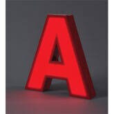 Painted Aluminum Face Lit Letters - Etsy