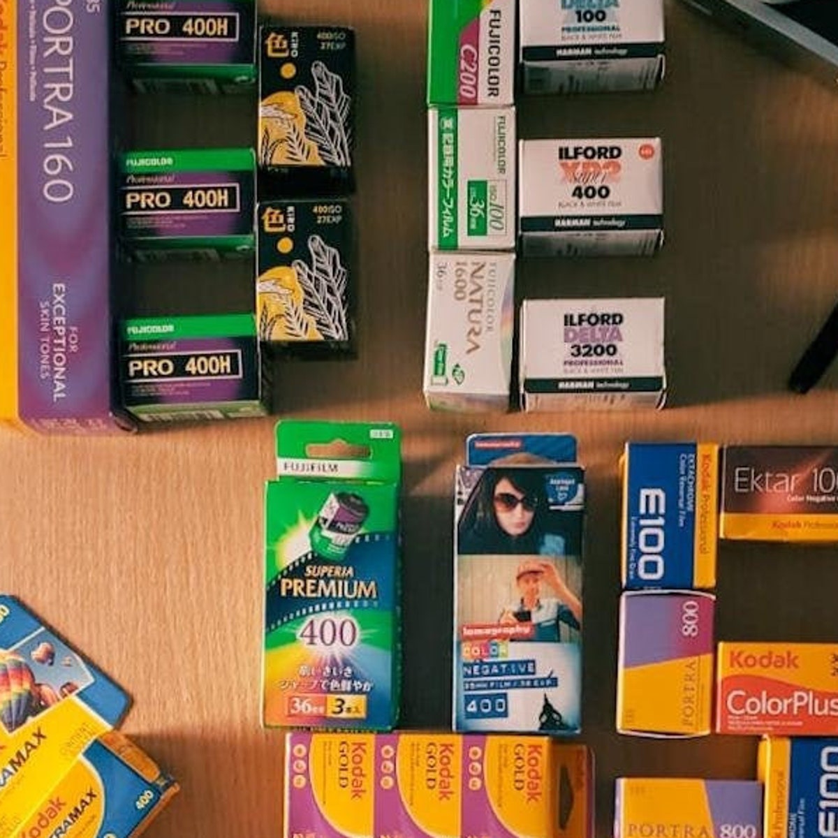 a couple rolls your fav 35 mm film :) dealers choice