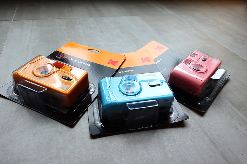 Kodak M35 Inc Battery Film 35mm Reusable Retro Camera Kit Etsy Australia