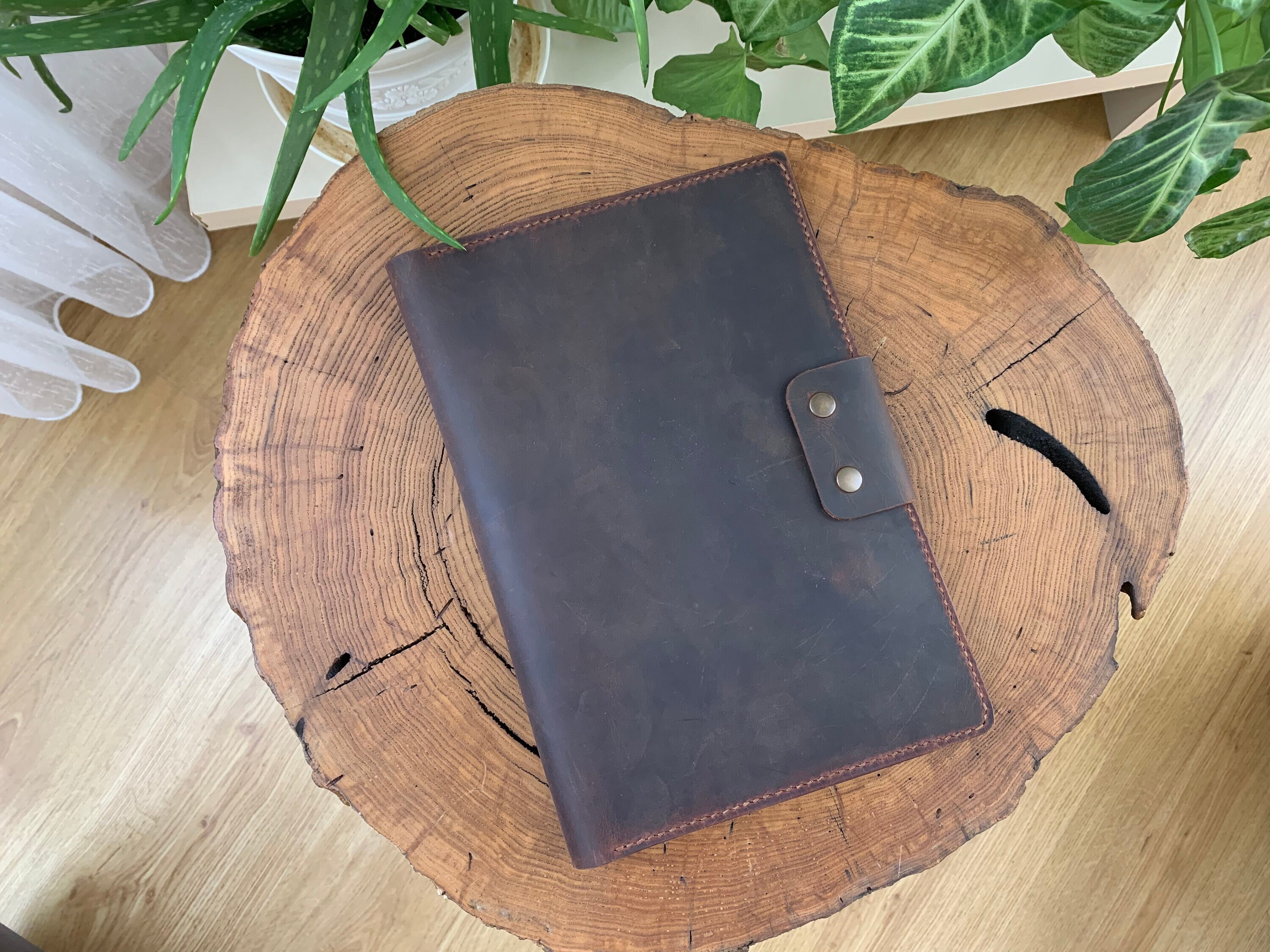 Leather Organizer Personalized Portfolio Leather Ipad Case Etsy