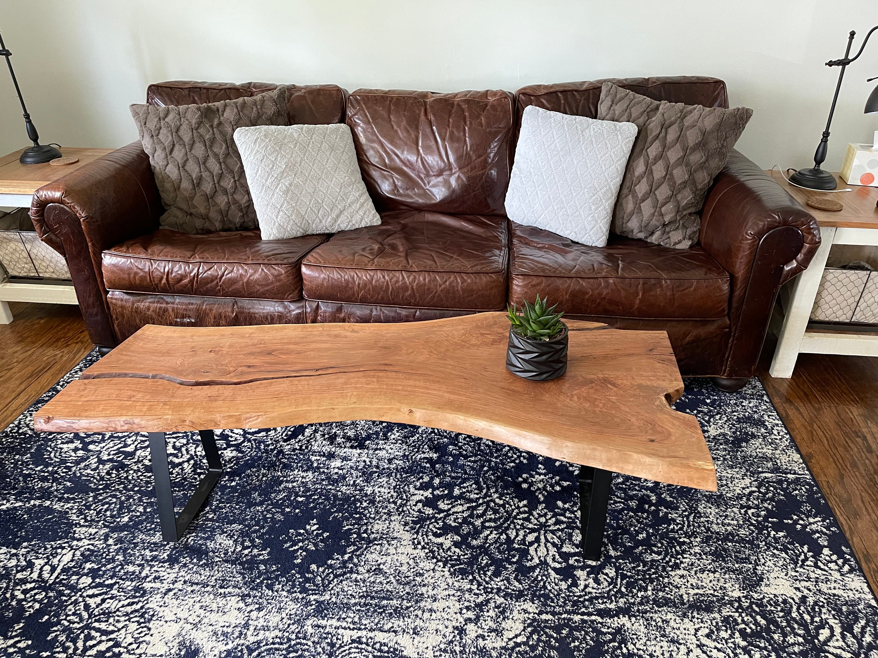Live Edge Coffee Table - Etsy