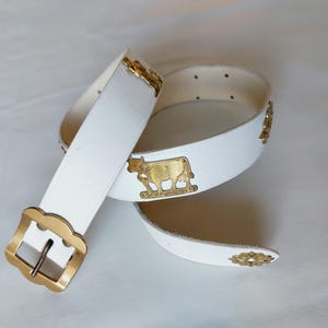 Vintage Rare Gold and Silver Swiss Appenzeller Belts Vintage Swiss Traditional Appenzeller Belt - Etsy main image 2