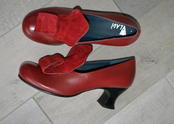 Zapatos Venecia Vladi rojos venecianos tacones - España