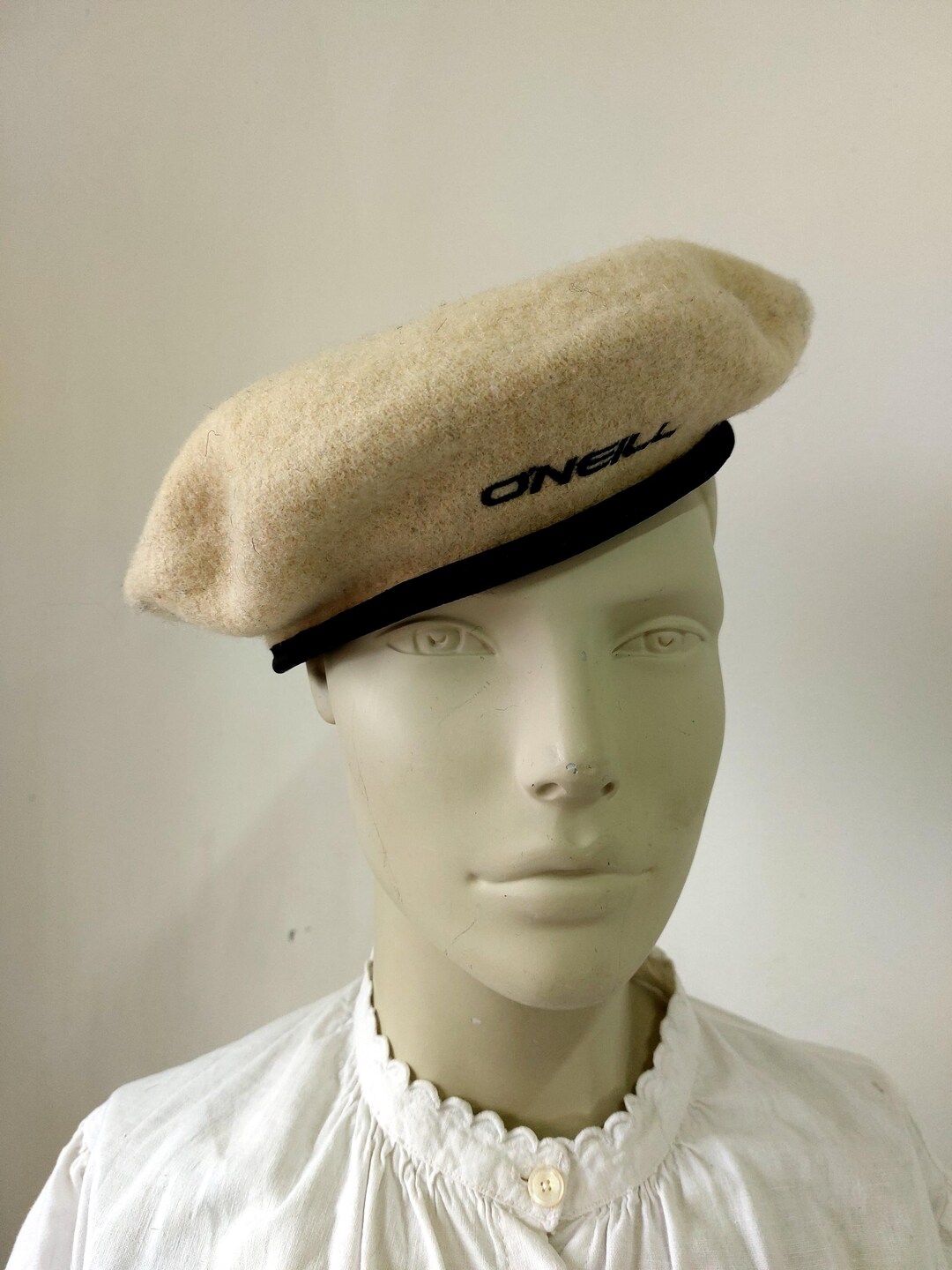O'NEILL Vintage Monty Beret Wool Basque Hat - Etsy