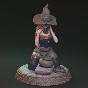 Marina von Litta, Mysterious Witchcraft of Lionila - 3D Resin Printed Figure