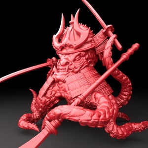 Samurai Octo Figure - Asian Gang