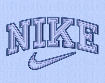 Logo Embroidery Patterns Design 4 Sizes DIGITAL FILES Fil\u00e0 Logo Embroidery Machine Sport Embroidery