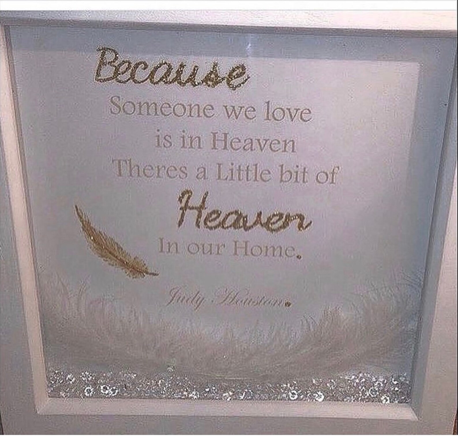 Personalised Heaven Tribute frame Etsy