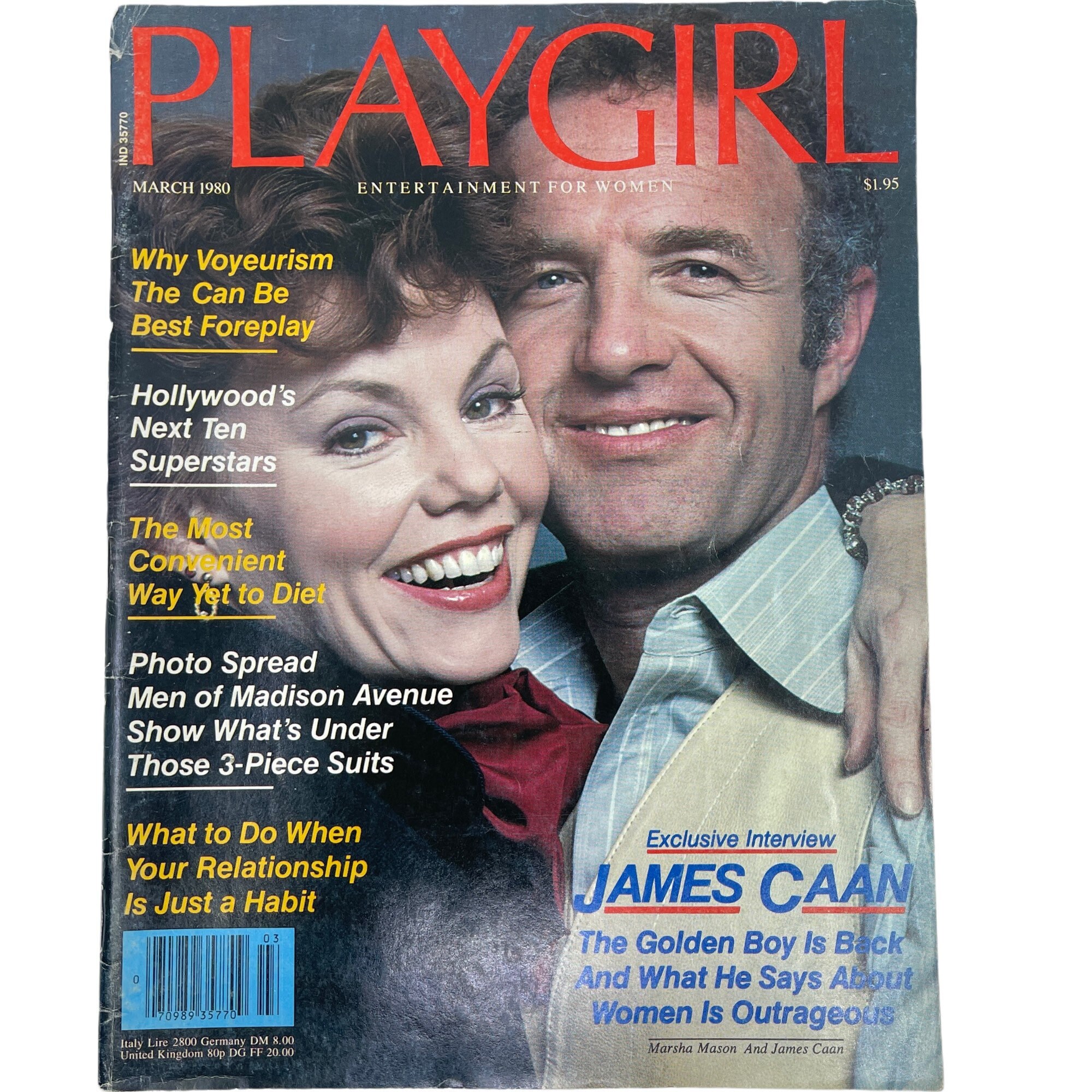 playgirl magazine archives 1983 table of contents