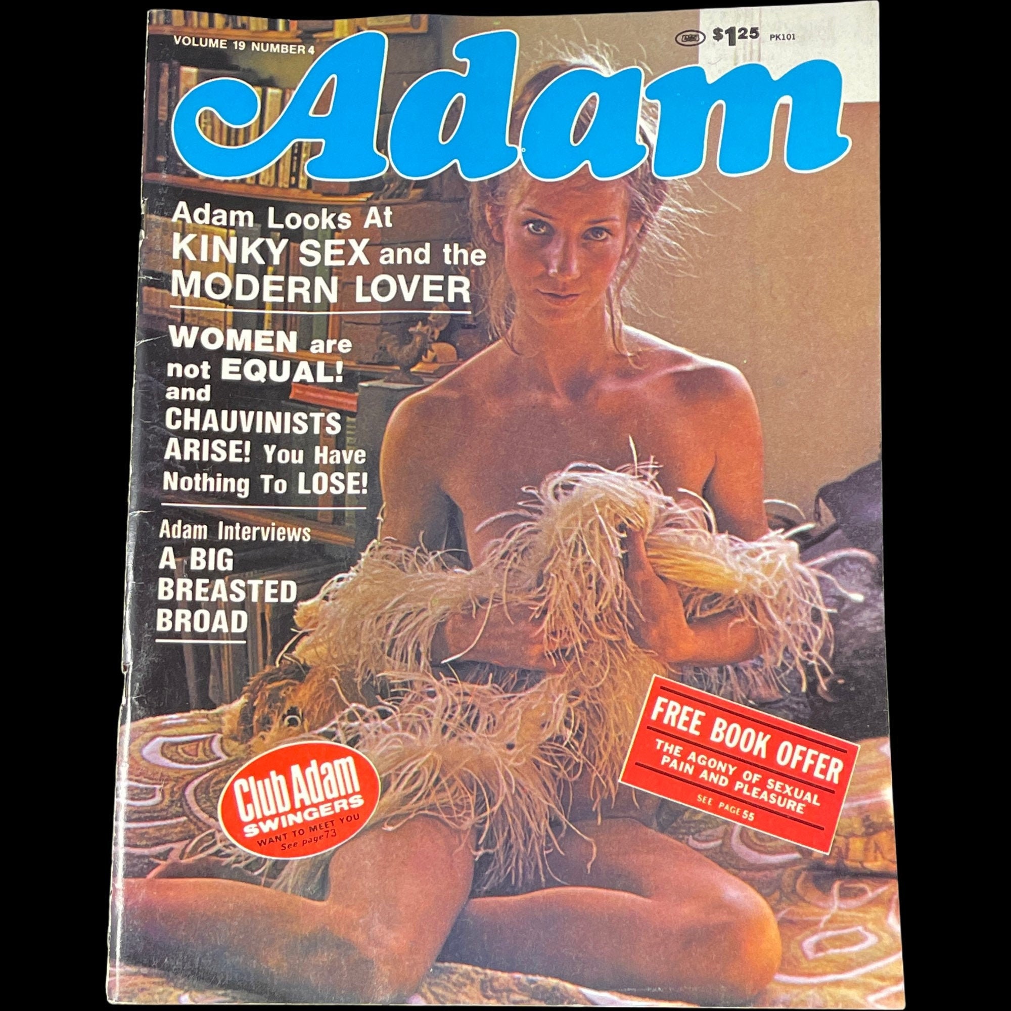 Adam Magazine a Volume 19 Number 4 1975