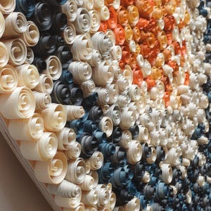 Organische geluidsdiffusor van teruggewonnen hout - asymmetrische muurdecoratie