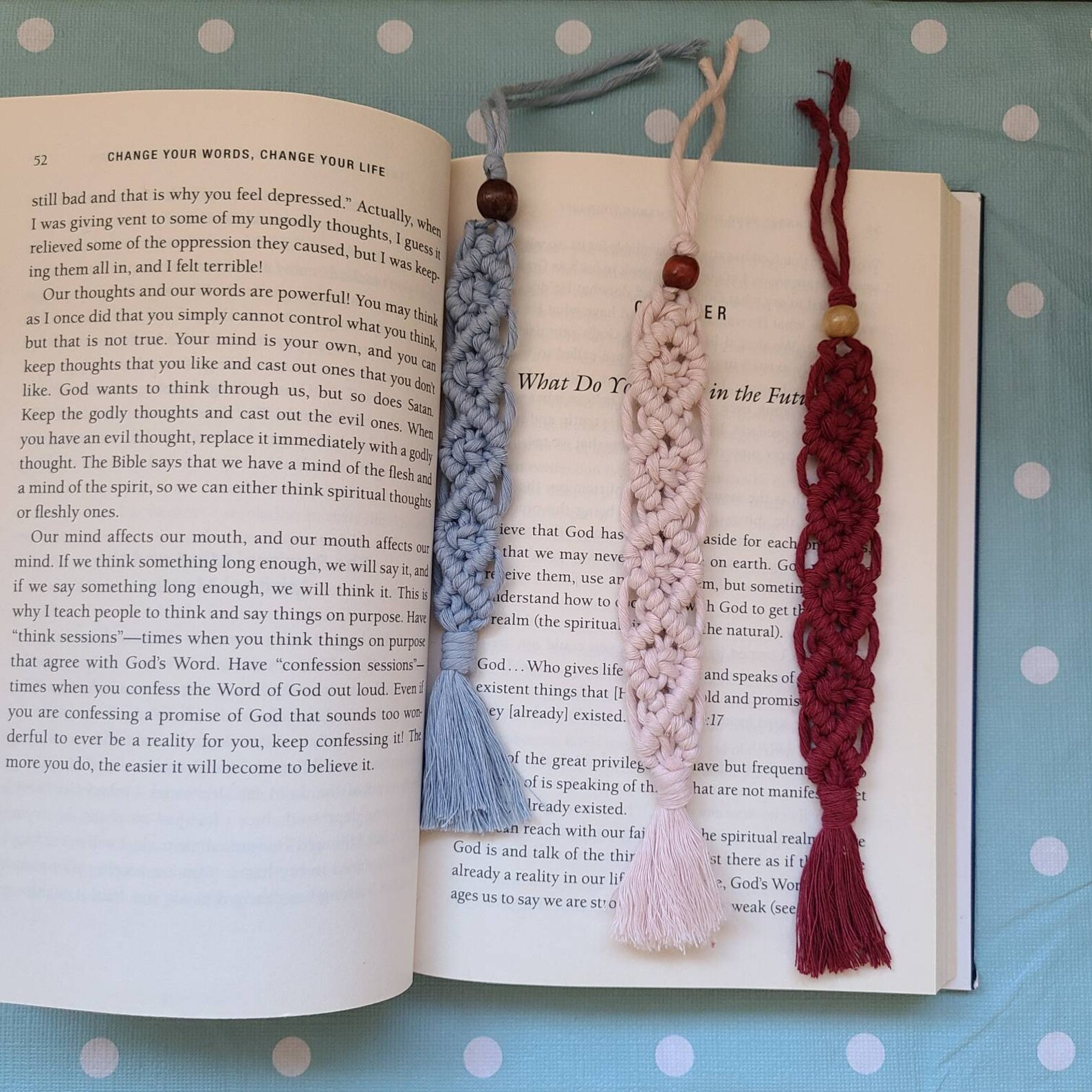 Bookmarks Macrame Etsy