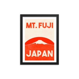 Mt. Fuji Travel Poster