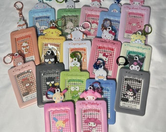 Sanrio Photocard Holder | Kpop Card Holder | Pompompurin | My Melody | Cinnamoroll | Hello Kitty | Pochacco | Kuromi | PC holder keychain
