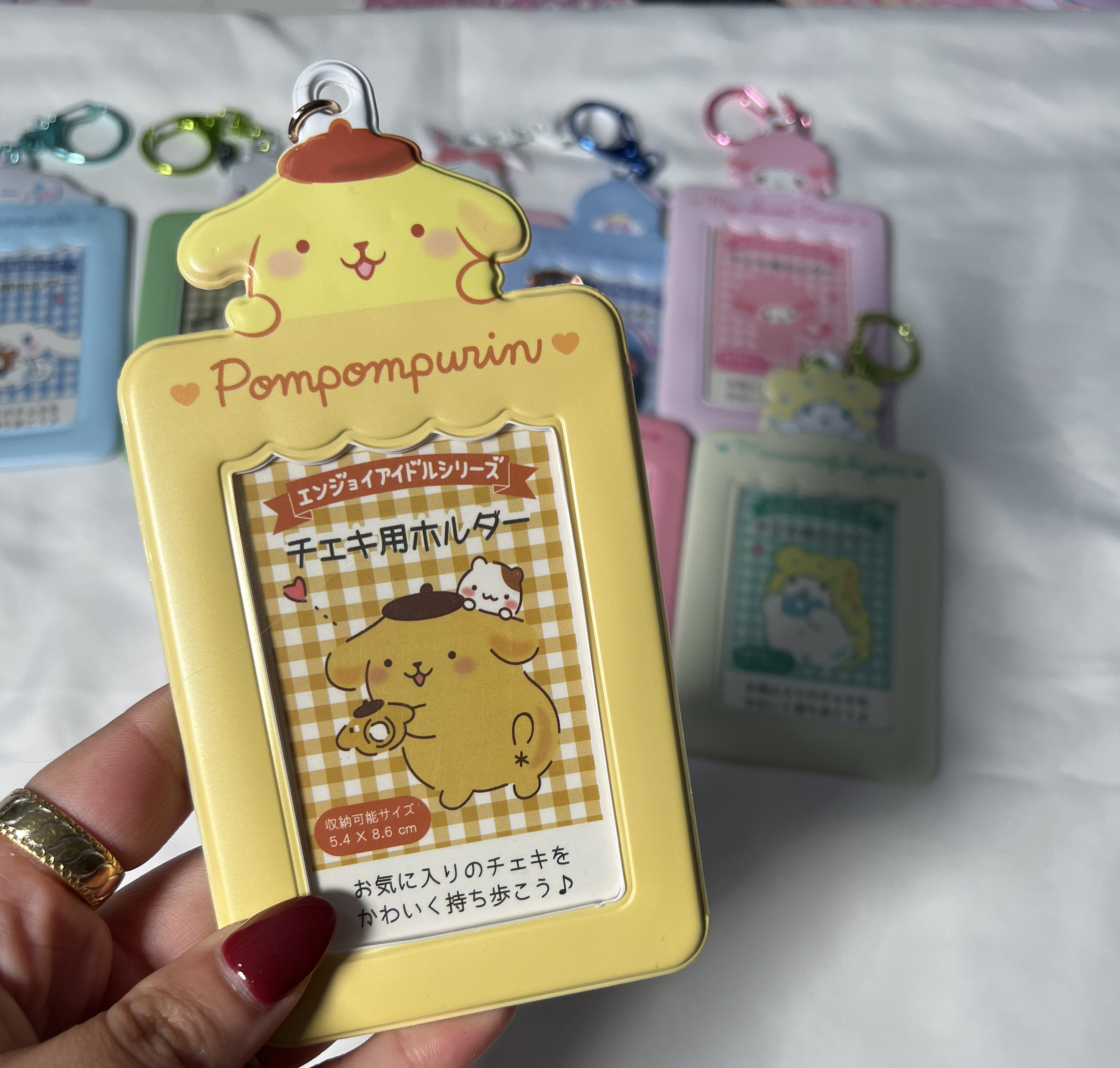 Sanrio Photocard Holder Kpop Card Holder Pompompurin My