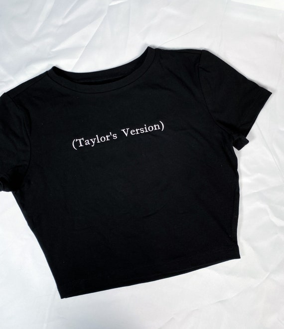 Taylor's Version Embroidered Baby Tees Taylor Swift - Etsy Canada
