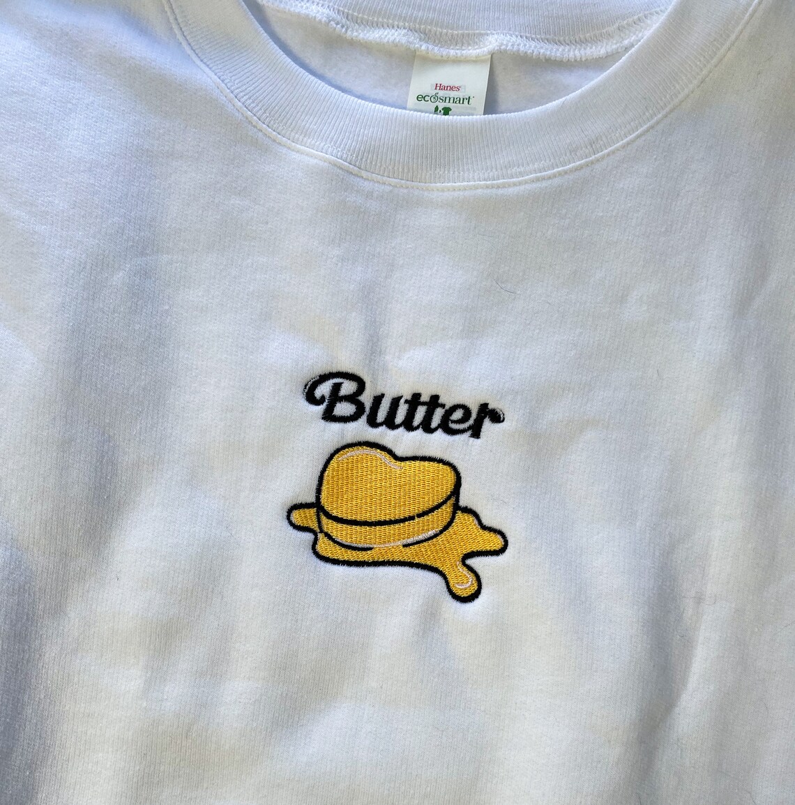 BTS Butter Embroidered Sweatshirt Crewneck BTS Butter Merch | Etsy