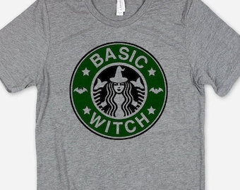 Basic Witch Halloween Shirt | Funny Positive Tee