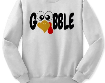 TooLoud Cute Pilgrim Couple Happy Thanksgiving Sweatshirt TooLoud Cute Pilgrim Couple Happy Thanksgiving Sweatshirt