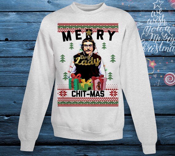 Fiaer Christmas Sweatshirt For Women 2025 Funny Plus Size Gnomes Print Sweatshirts Crewneck Long Sleeve Xmas Holiday Tops Light Blue L