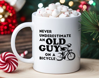 Bicycle Gift, Bicycle Coffee Mug, Cyclist Gift, Mountain Biker Gift, Cycling Gift, Bike Gift, Bicyclist Coffee Mug