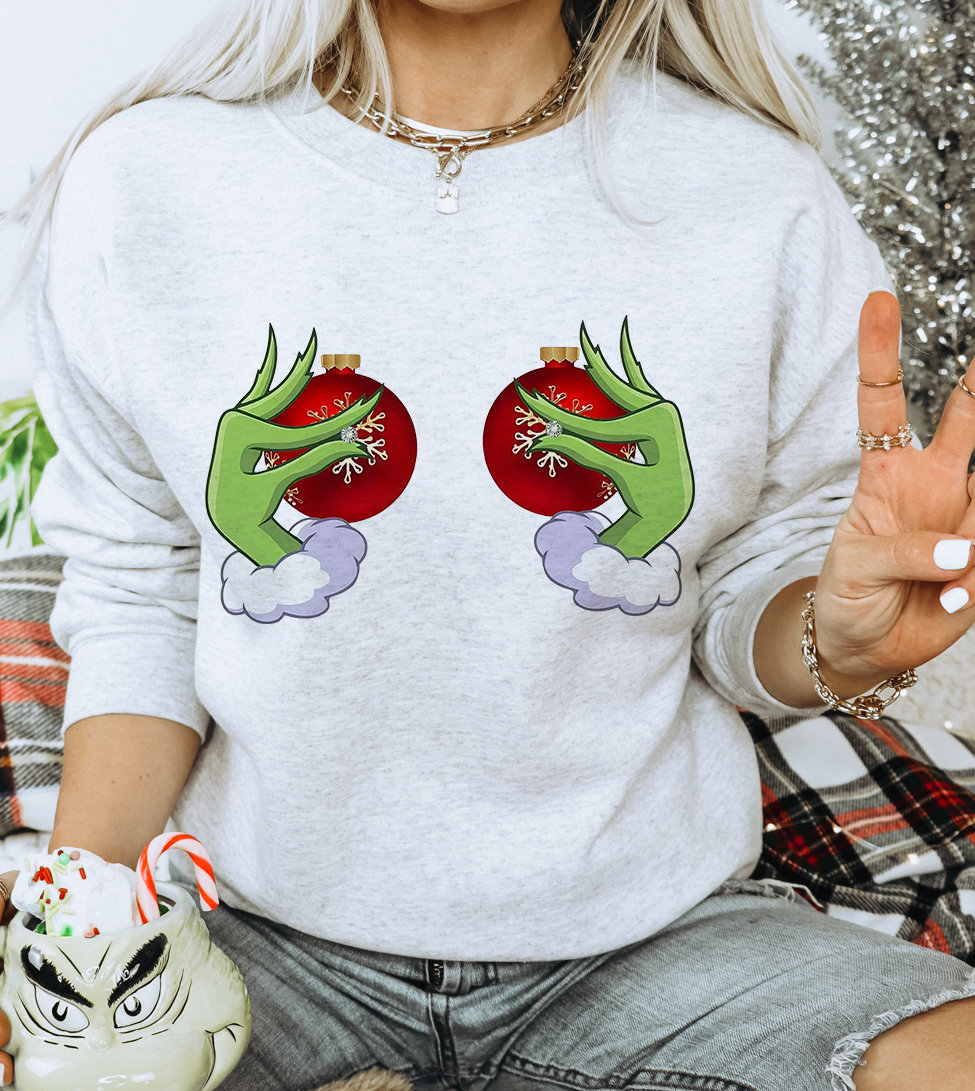 Ugly Christmas Sweater Boob Etsy