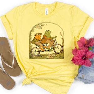 Frog And Toad Shirt | Gift For Book Lover Shirt | Meme Book Series T-Shirt | Cottagecore Gift | Cute Frog Shirt