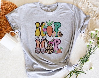 Hip Hop Easter Bunny  Shirt | Easter Retro T-Shirt | Cute Easter Tee | Gift For Easter | Unisex Shirt