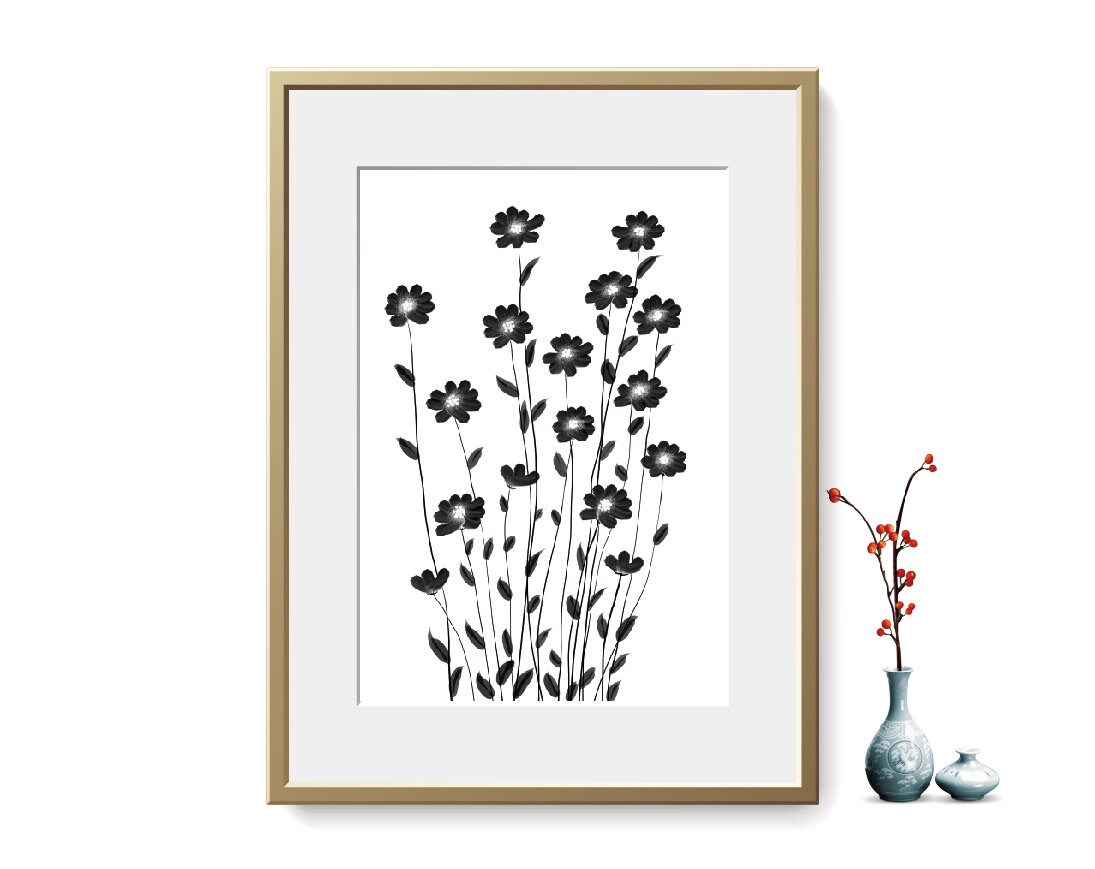 Sets of 2 prints Bed room Unique printable wall art Etsy