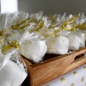 Individually Wrapped Engraved Marshmallows for Birthdays, Weddings, Anniversaries, Team Building Events, & So Much More!