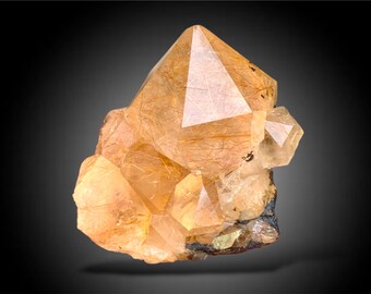 23.80 Gram Quartz Crystals, Rutile Quartz Crystal, Natural Golden Rutile Quartz Crystal, Quartz Mineral Specimens From Zagi Mine KPK