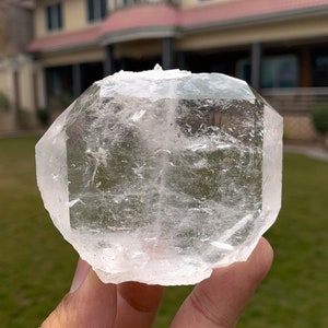 Faden-kwartskristalcluster 162,2 g | Compleet afgewerkt natuurlijk kwartsmonster | Ruw Faden-kwartsmineraal uit Baluchistan, Pakistan